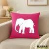 Huuraa Kissen Elefant Silhouette 40x40cm mit Füllung Produktbild-Vorschau 2