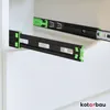 KOTARBAU® 1 coppia di guide per cassetti Guide ad Anteprima dell’immagine prodotto 3