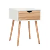 Meerveil Table de nuit avec tiroir, armoire d'appoint, Voir les images du produit 9