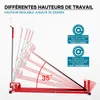 Wiltec Cric lève Tracteur Tondeuse – 400 kg max. – Acier – Voir les images du produit 6