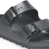 Birkenstock Arizona Eva Damen-Pantoletten in Schwarz – Produktbild-Vorschau 4