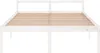 vidaXL Seniorenbett Weiß 160x200 cm Massivholz Kiefer Produktbild-Vorschau 11