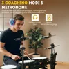 FCH E-Drum-Set，Komplettset, Kopfhörer Sticks Drumhocker Produktbild-Vorschau 4