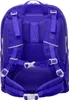 The back view of a purple backpack. Produktbild-Vorschau