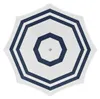 Sonnenschirm - weis/blau - 140 cm - UV-Schutz - inkl. Produktbild-Vorschau 2