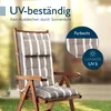 Beautissu 2er Set Sun-HL Hochlehner Auflage 120x50x8cm Produktbild-Vorschau 4