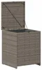 vidaXL Kissenbox 55 x 55 x 69 cm Stahl Produktbild-Vorschau 4