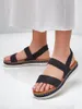 Royalfashion Damensandalen mit dekorativer Sohle Zindas, Produktbild-Vorschau 2