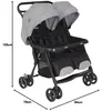 Graco Duorider Poussette Double Stepple Gray Voir les images du produit 2