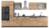 Küchenzeile Vicco R-Line Goldkraft Eiche/Anthrazit 350 cm Produktbild-Vorschau 7