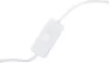 A close-up of a white inline switch on a white cable. Anteprima dell’immagine prodotto