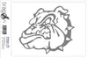 Aufkleber / Autoaufkleber - JDM - Die cut - BULL Hund HEAD Produktbild-Vorschau 2