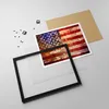 Gerahmtes Poster - Schwarzer Rahmen - Amerika Flagge Produktbild-Vorschau 4