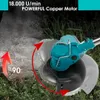 Akku-Rasentrimmer 21V mit 2 Akku und Ladegerät, 3-in-1 Produktbild-Vorschau 3