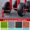 COSTWAY 360° draaibare tuinstoel met wielen, 10 cm in Productafbeelding-voorbeeld 8