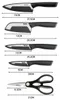 4-teiliges TEFAL Comfort Küchenmesser-Set + Küchenschere Produktbild-Vorschau 2