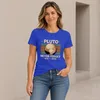 Pluto Never Forget 1930 2006 Vintage Retro Space Astronomy Náhľad obrázku produktu 3
