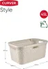 CURVER Panier de nettoyage RATTAN 45 l - crème Curver Voir les images du produit 17