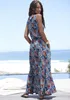 s.Oliver Maxikleid mit Tupfenprint und Schlitz im Rockteil Produktbild-Vorschau 4