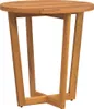 vidaXL Tavolino da giardino rotondo Ø70x75 cm in legno Anteprima dell’immagine prodotto 1
