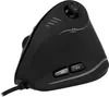 A black wired gaming mouse is shown from a side angle against a white background. Produktbild-Vorschau