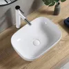 Lavabo rettangolare in Vetroceramica da appoggio su piano Anteprima dell’immagine prodotto 8