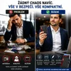 Štíhlé pánské rozkládací pouzdro na karty až pro 14 karet, Náhled obrázku produktu 3