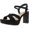 Tamaris Damen Sandalette Leder Cut-Outs Plateau High Heel Produktbild-Vorschau 8