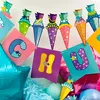Oblique Unique Zuckertüten Girlande Hänge Deko für Produktbild-Vorschau 2