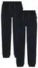 NAME IT 2-er Set Jogginghose Basic Sweatpants Gefüttert Produktbild-Vorschau 1