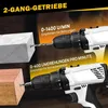 OKWISH Akkuschrauber, Akku Bohrschrauber Set, Produktbild-Vorschau 4