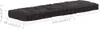 vidaXL Palettenkissen Baumwolle 120×40×7 cm Schwarz Produktbild-Vorschau 9