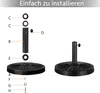 Yaheetech Sonnenschirmständer Schirmhalter 14 kg rund für Produktbild-Vorschau 7