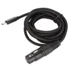 Kábel USB-C na konektor XLR, nízkošumový HIFI plug-and-play Náhľad obrázku produktu 5