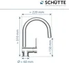SCHÜTTE bateria kuchenna STELLA, bateria LED z regulacją Podgląd zdjęcia produktu 7