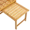 Liegestuhl Sonnenliege Gartenliege Bambus Relaxliege Produktbild-Vorschau 9