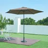 casa.pro Schirmständer Bionaz, Beton, Schwarz, rund, 15 kg, Produktbild-Vorschau 1