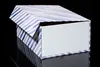 Geschenkbox mit Magnet-Verschluss, violette Streifen  Produktbild-Vorschau 4