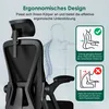 Chaise de bureau Aiibot, chaise de bureau ergonomique, Voir les images du produit 4