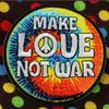 Aufnäher - Make love not war - bunt - Patch Produktbild-Vorschau 10