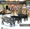 Miweba Faltbarer Bollerwagen MB-35 - Stahlrahmen - Produktbild-Vorschau 7