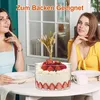 Transparente Glasschüssel mit Deckel, Große Salatschüssel Produktbild-Vorschau 5