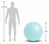 Gymnastikball 65 cm, Trainingsball, Sitzball für Fitness, Produktbild-Vorschau 7