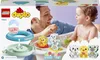 LEGO® DUPLO 10965 Zabawa w wannie: pływający pociąg ze Podgląd zdjęcia produktu 32