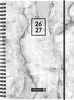 Schülerkalender 2026/2027 "Grey Marble" | A5, Kunststoff Produktbild-Vorschau 1