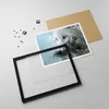 Gerahmtes Poster - Schwarzer Rahmen - Weiß Der Wolf Bild - Produktbild-Vorschau 4
