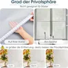 Lifetree Fensterfolie Statisch in Streifen Matt Sichtschutz Produktbild-Vorschau 3
