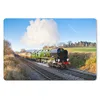 MuchoWow® Mauspad Mousepad Ein bunter Dampfzug in einer Produktbild-Vorschau 1