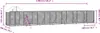 vidaXL Outdoor-Hundezwinger mit Dach Silbern 14x2x2,5 m Produktbild-Vorschau 4