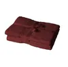 4 x Saunatuch 500 g/m² 80 x 200 cm Bordeaux Produktbild-Vorschau 3